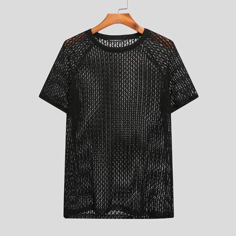 Mesh Knit Shirt