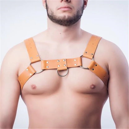 Leather Chest Harness