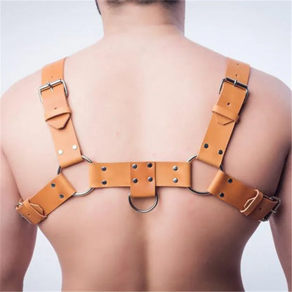 Leather Chest Harness