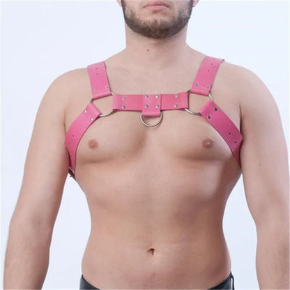 Leather Chest Harness