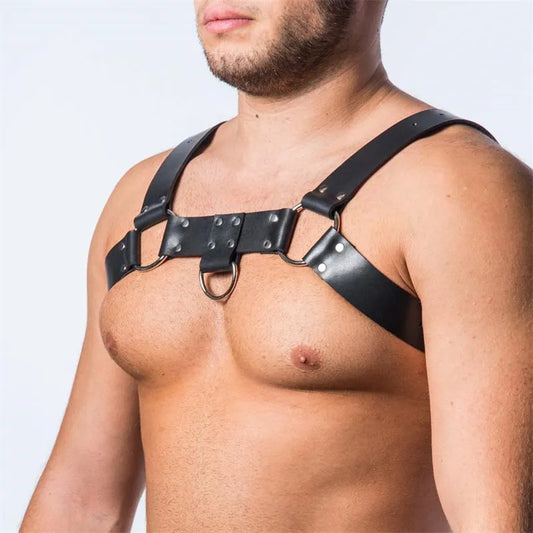 Leather Chest Harness