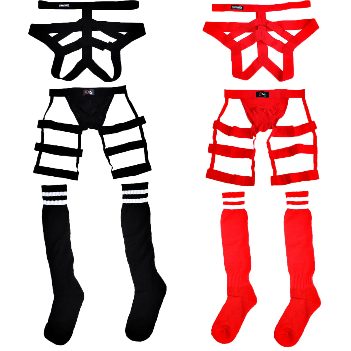 Triple Elastic Harness with Briefs and Socks