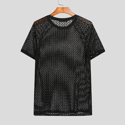 Mesh Knit Shirt