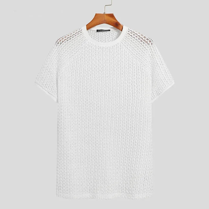 Mesh Knit Shirt