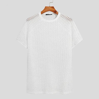 Mesh Knit Shirt