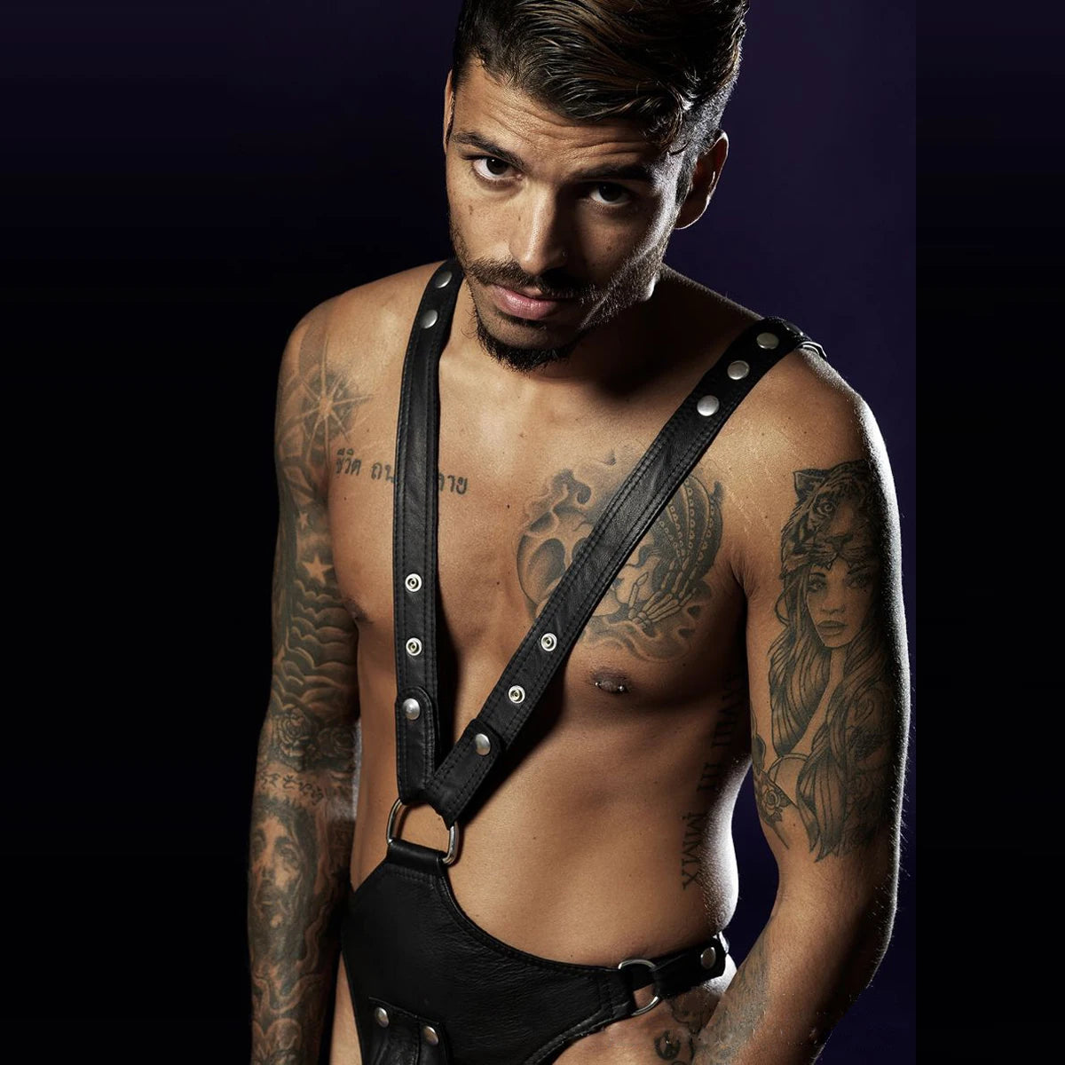 Leather Body Harness