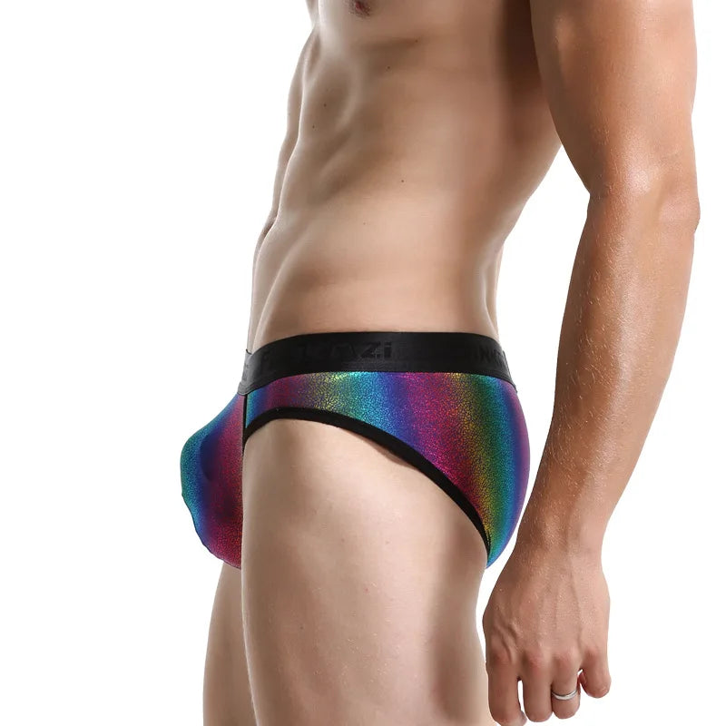 Metallic Rainbow Briefs