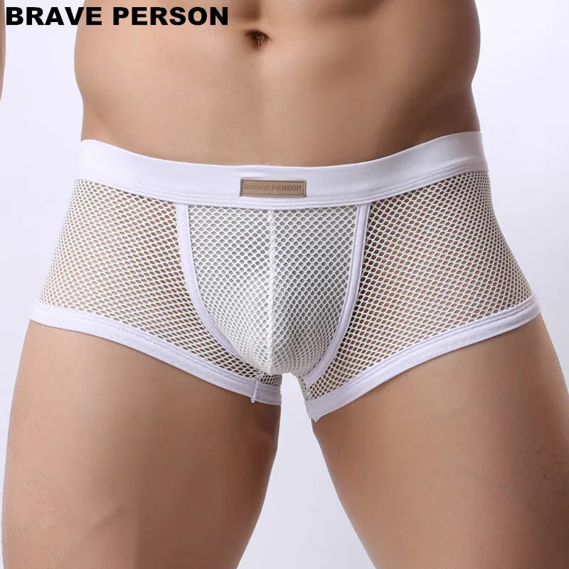 Brave Person Mesh Boxer Briefs