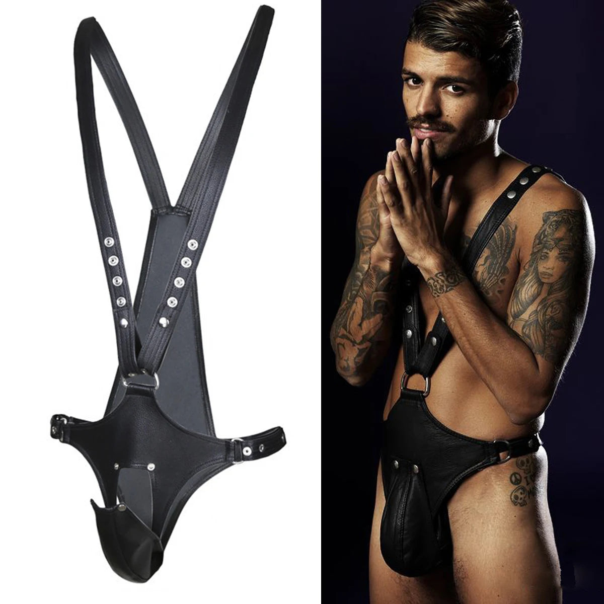 Leather Body Harness